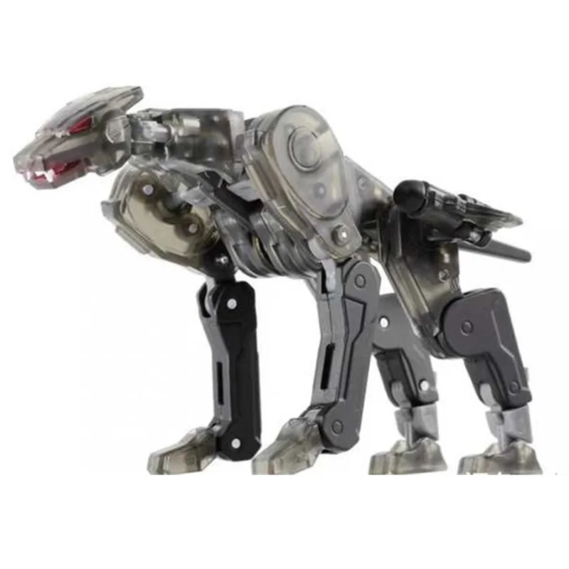 Figuras de acción de Transformers MMC 2020 Tfcon Limit Ox, juguetes transparentes de perro Robot negro, en STOCK