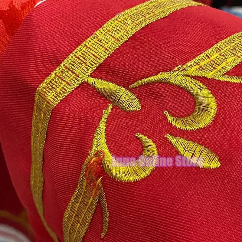 Qq38Tian Guan Ci Fu Hua Cheng Heaven Oficial Han Fu Cosplay Adereços Roupas Vermelhas Peruca Fantasia de Halloween Festa Masculina