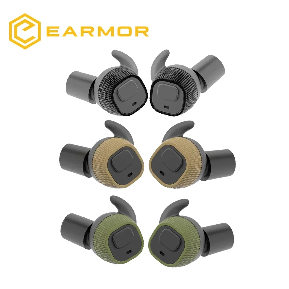 

Earmor M20 earplugs electronic anti-noise earplugs noise-cancelling for shooting hearing protection