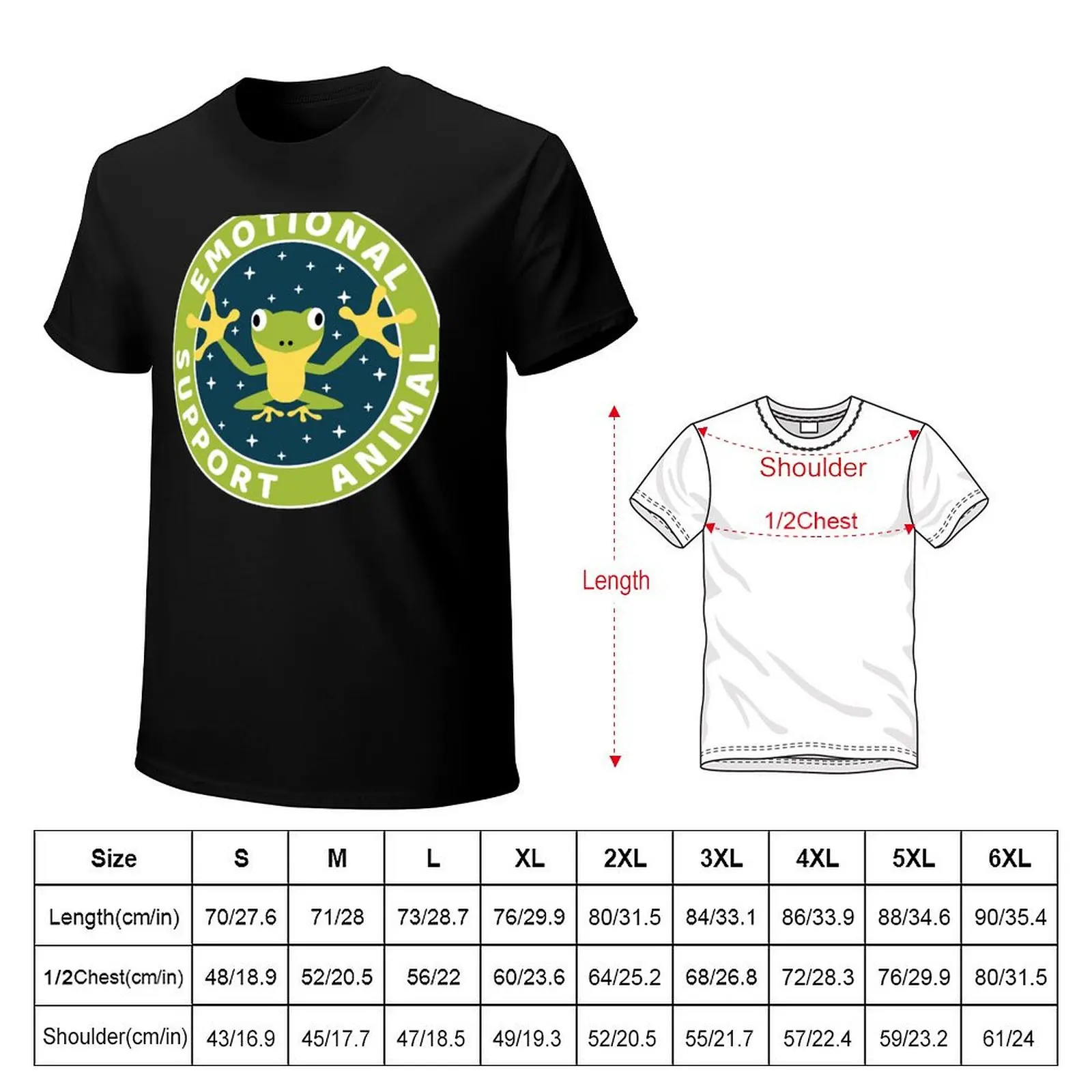 Frogs Emotional Support Animal T-Shirt essential t shirt T-Shirt