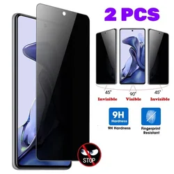 2Pcs Privacy Tempered Glass For Xiaomi Mi 9 10 10i 10T Lite Zoom 5G Screen Protector CC9