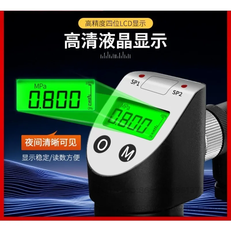 Digital Pressure Switch Transmitter Vacuum Positive and Negative Pressure Controller Sensor