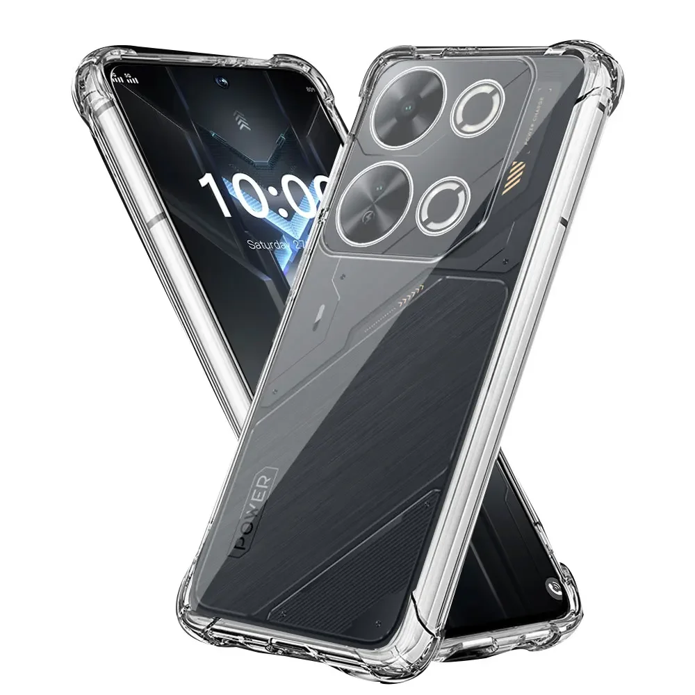 For Itel P65 Case Luxury Fall prevention Soft Silicon Phone Case For Itel P 65 itel P65 Clear Shockproof Airbag Protector Bumper