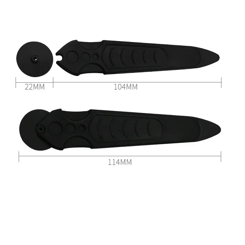 Opening Wheel Repair Tool With Non-slip Handle Carbon Fiber Roller Lever Crowbar Split Frame Screen Separation Removal