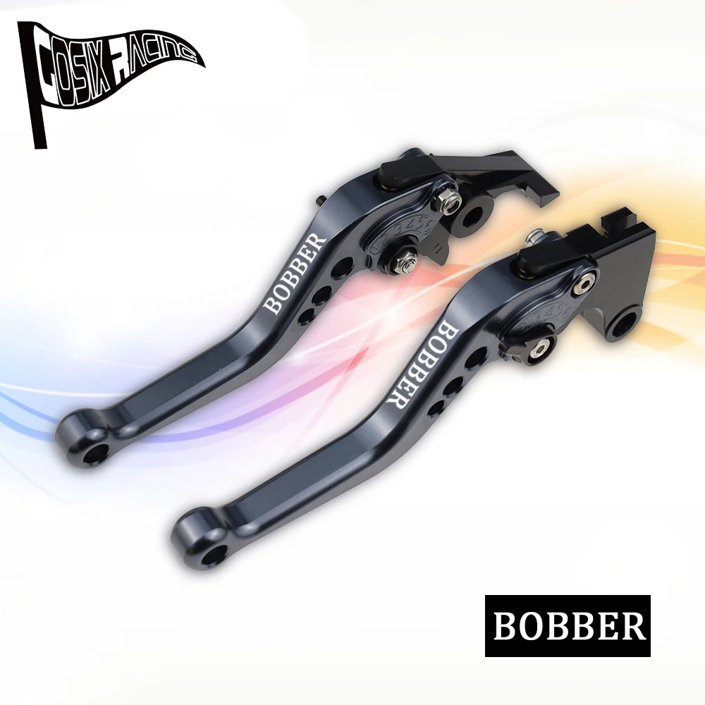 

Fit For BOBBER 2017-2022 Motorcycle CNC Accessories Short Brake Clutch Levers Adjustable Handle Set