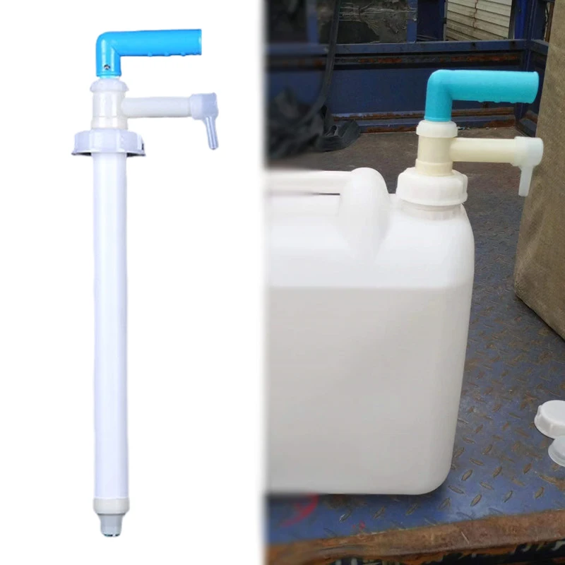 1Pc RV Hand Fuel Pump Manual Liquid Transfer Pump Oil Liquid Hand Transfer Pump Caravan Tools Backflow Prevention Drop Shipping