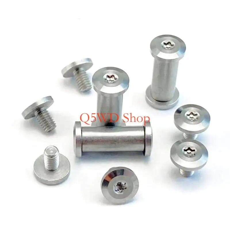 Q5WD Pack of 2 Soecurity Locking Screws 416 Untarnished