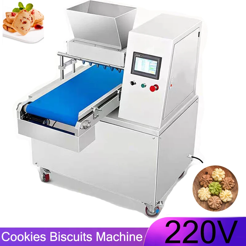 Automatic Wire Cut Cookie Depositor Machine for Biscuits for Bakery Use