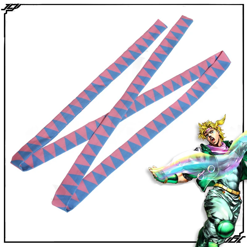 César Anthonio Zeppeli sombreros Anime Cosplay accesorios JoJo's Bizarre Adventure diadema banda para el cabello Unisex decoración de fiesta de Halloween
