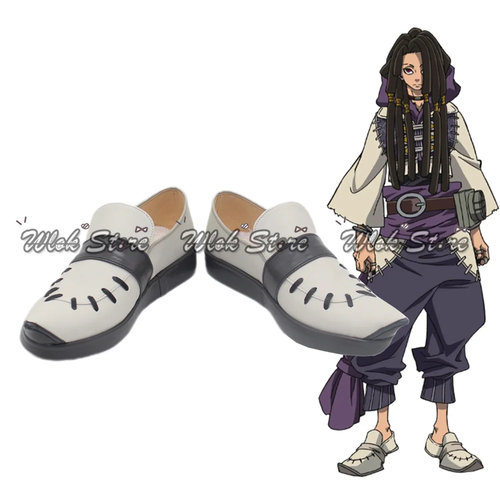 アニメ AKUTA ジャバー・ウォンガーコスプレ靴カスタムメイド男性女性フラットシューズハロウィンパーティーカーニバルロールプレイ衣装アクセサリー