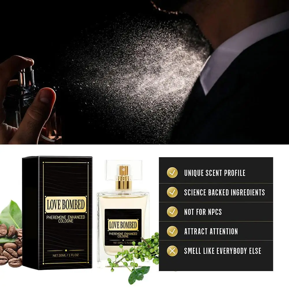 Perfumes Originales Para Hombre High Quality Attraction Confidence Infused Long Lasting Pheromones Scent Spray