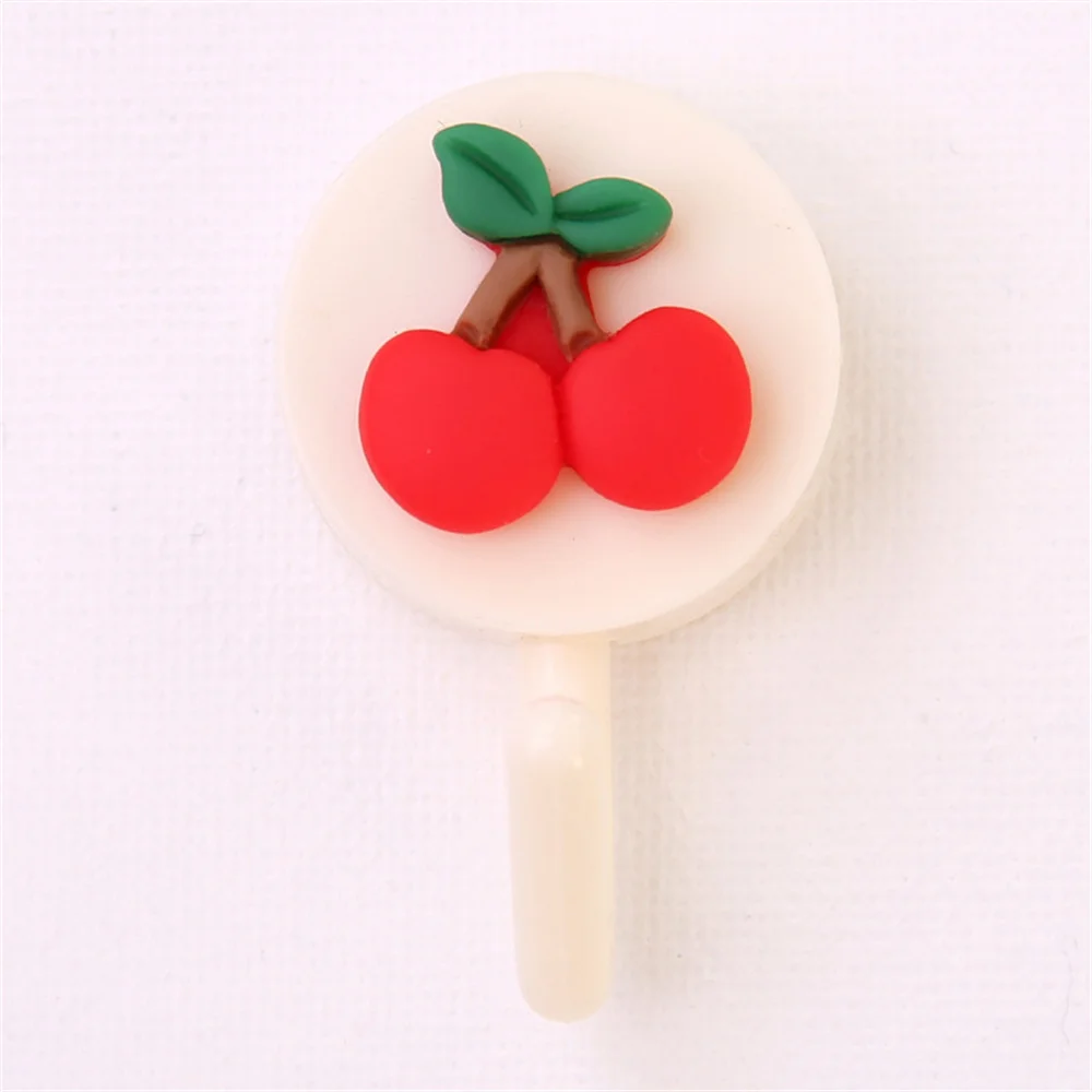 1/3/5PCS Cartoon Simple Portable Kitchen Household Wall Hook Practical Durable Viscose Hook Storage Cute Beautiful Small