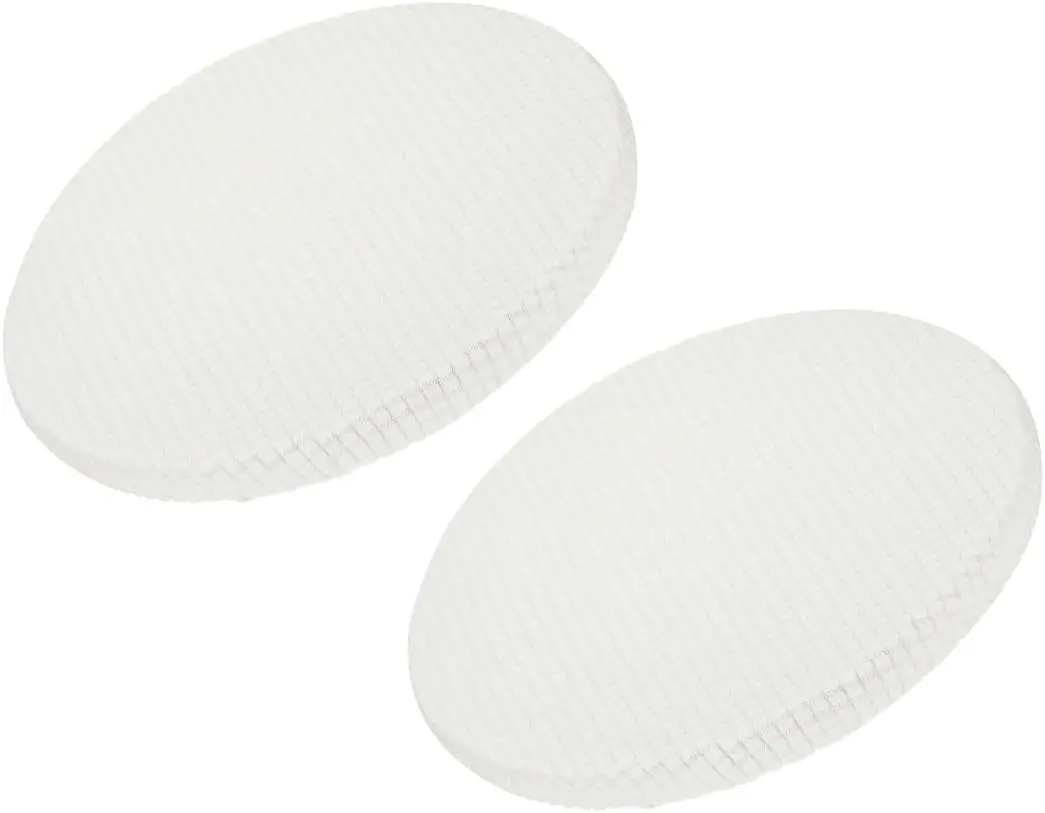 

Round Bar Stool Covers - 2 Packs Anti-Slip Washable Elastic Soft Seat Slipcovers Fits For Bar Chair Stool - 11 H-16 H Dia,