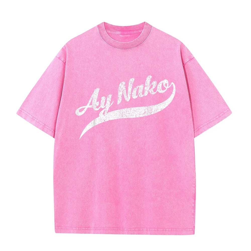 Funny Saying Ay Nako Annoyed Filipino Expression Men Women T-Shirt Men's T-Shirts Short Sleeve Y2k Quote Tee Graphic Humor