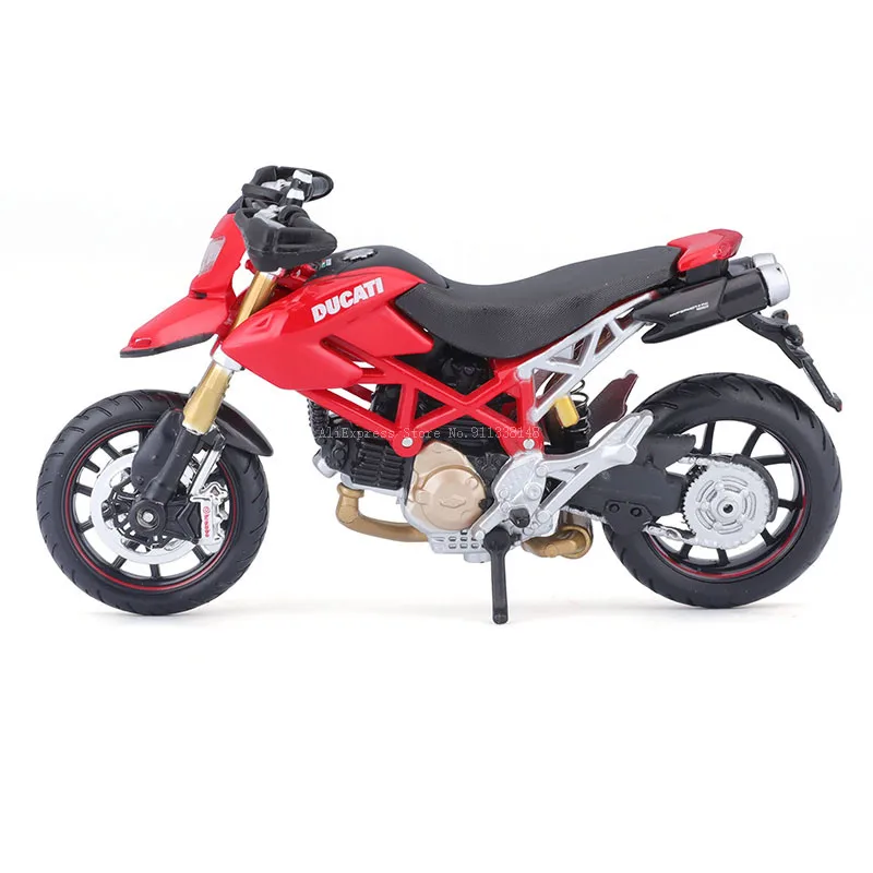 Maisto Ducati Hypermotard 1:18 scale motorcycle replicas with authentic details motorcycle Model collection gift toy