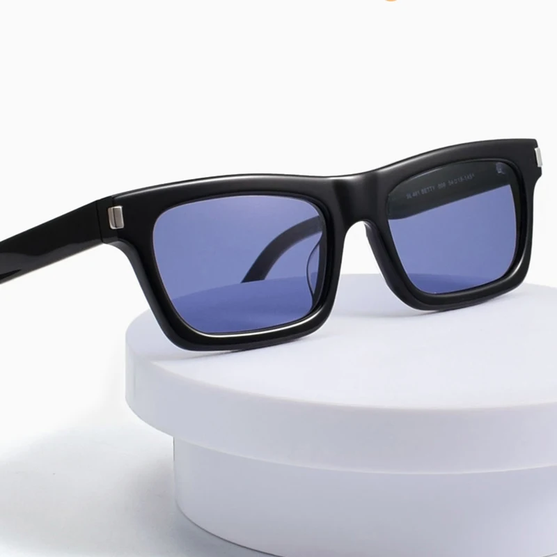 

2024 New SL461 Acetate Rectangle Eyeglass Frame Men And Women High Quality Fashion Designer UV400 Outdoors Retro Sunglasses