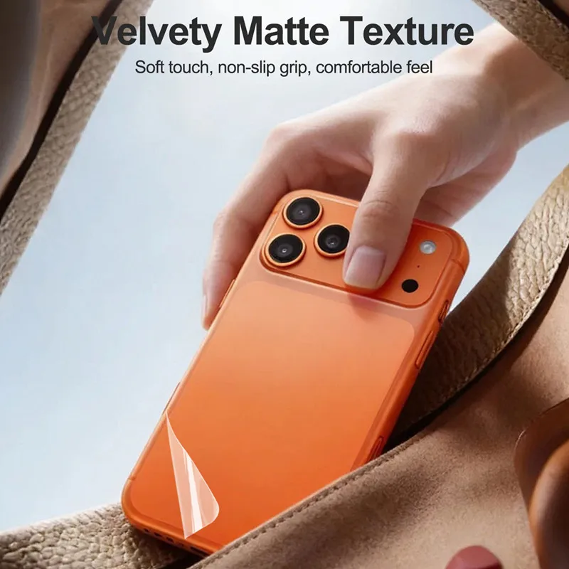 RELIFE BF-1 Matte Phone Back Hydrogel Film Scratch Protection Silky Matte Texture Low-glare Mattefinish For Phones 7 inch