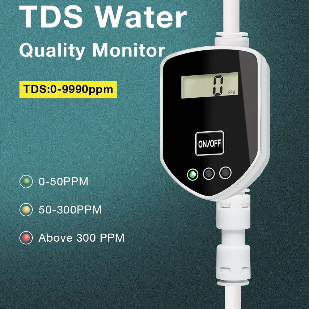 Digital Embedded TDS Meter TDS Water Quality Detection Pen Intelligent Real-time Measurement of Drinking Water Aquarium