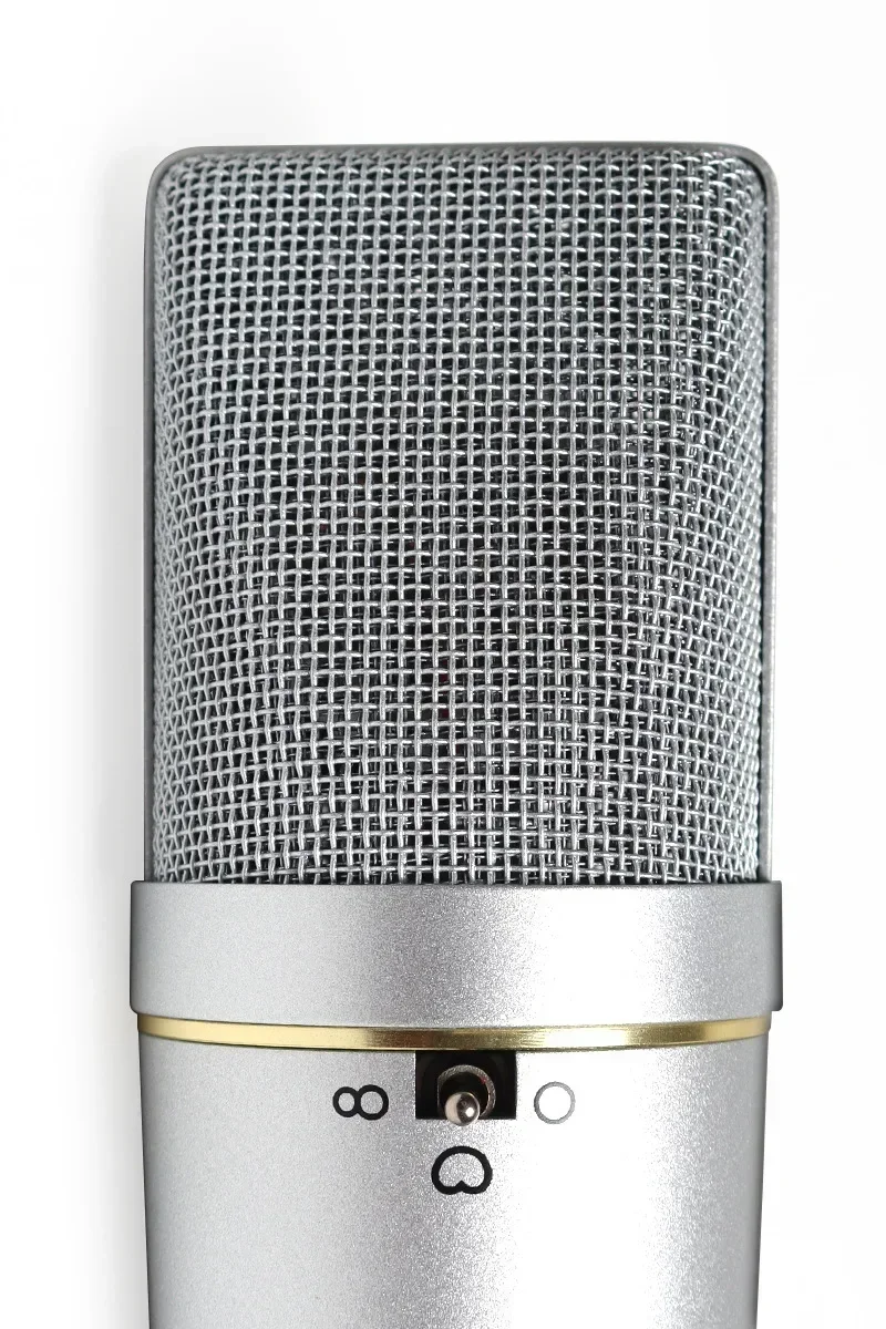 2026 High End 48V recording studio mic computer live video streaming Desktop 87 Large-Diaphragm Condenser microphones