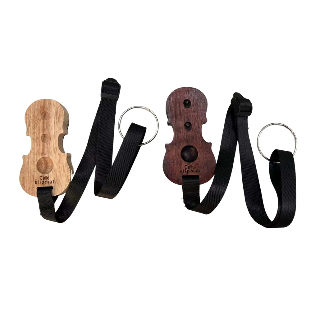 Cello Non-Slip Pad Strap Non-skid Cello End Pin Holder With Adjustable Strap 3 Holes Cello Antiskid Device Accessories