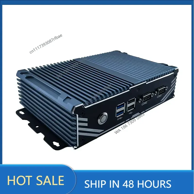 J4125 Industri Office Ethernet Panel LN-1005 Arm Mini PC Computer Cheap NUC Portable 256GB SFP 10 Inch Aluminium Office