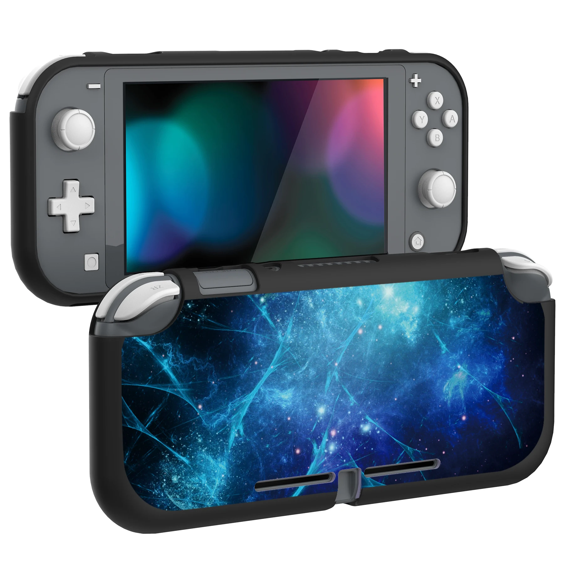 Niestandardowe etui ochronne PlayVital Miękkie etui z TPU do Nintendo Switch Lite - seria Starry Sky i Colorful