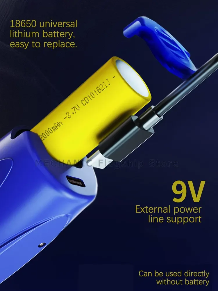 MECHANIC IR16 removedor de pegamento integrado con luz verde a prueba de polvo, pantalla LED para limpieza de pantalla de teléfono, herramienta de eliminación de pegamento OCA