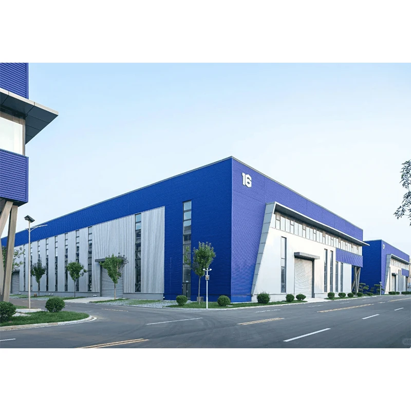 

Building Steel Structure Workshop 3D Design for Industrial Purpose