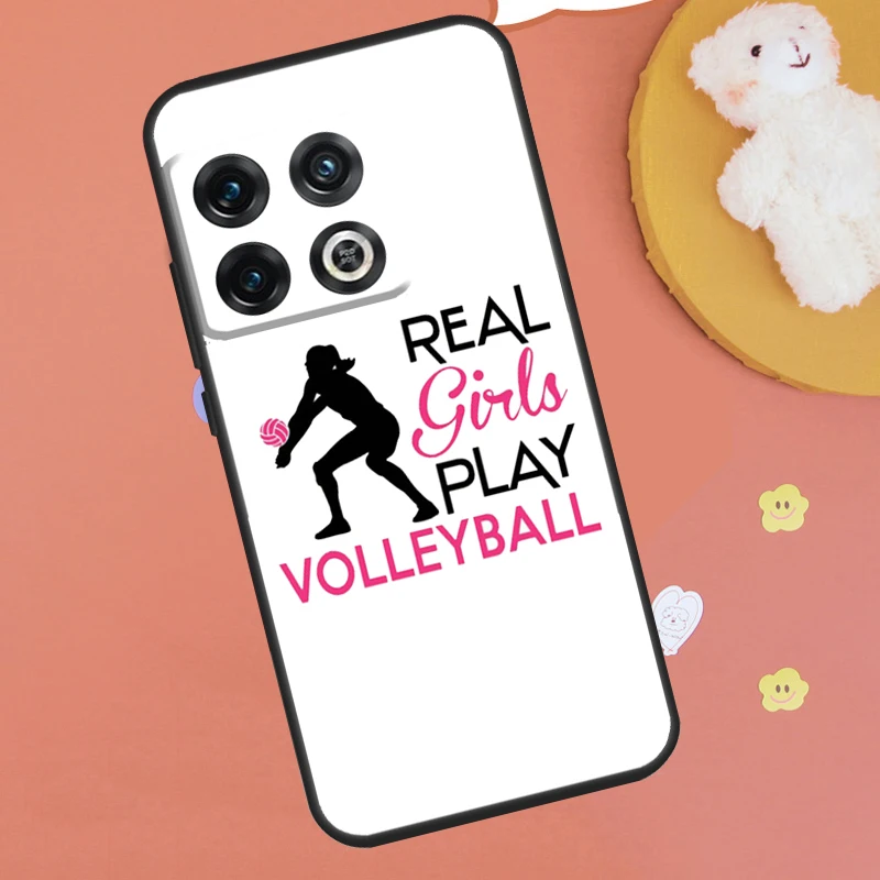 Play Volleyball Ball Case For OnePlus 11 12 9 10 Pro 9R 10R 10T 12R OnePlus Nord N20 N10 2T CE 4 2 3 Lite Cover