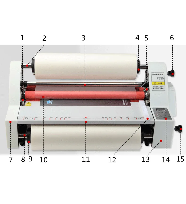 for SG-480R Id Card Laminating Machine Id Card Heat A2 Laminating Machine