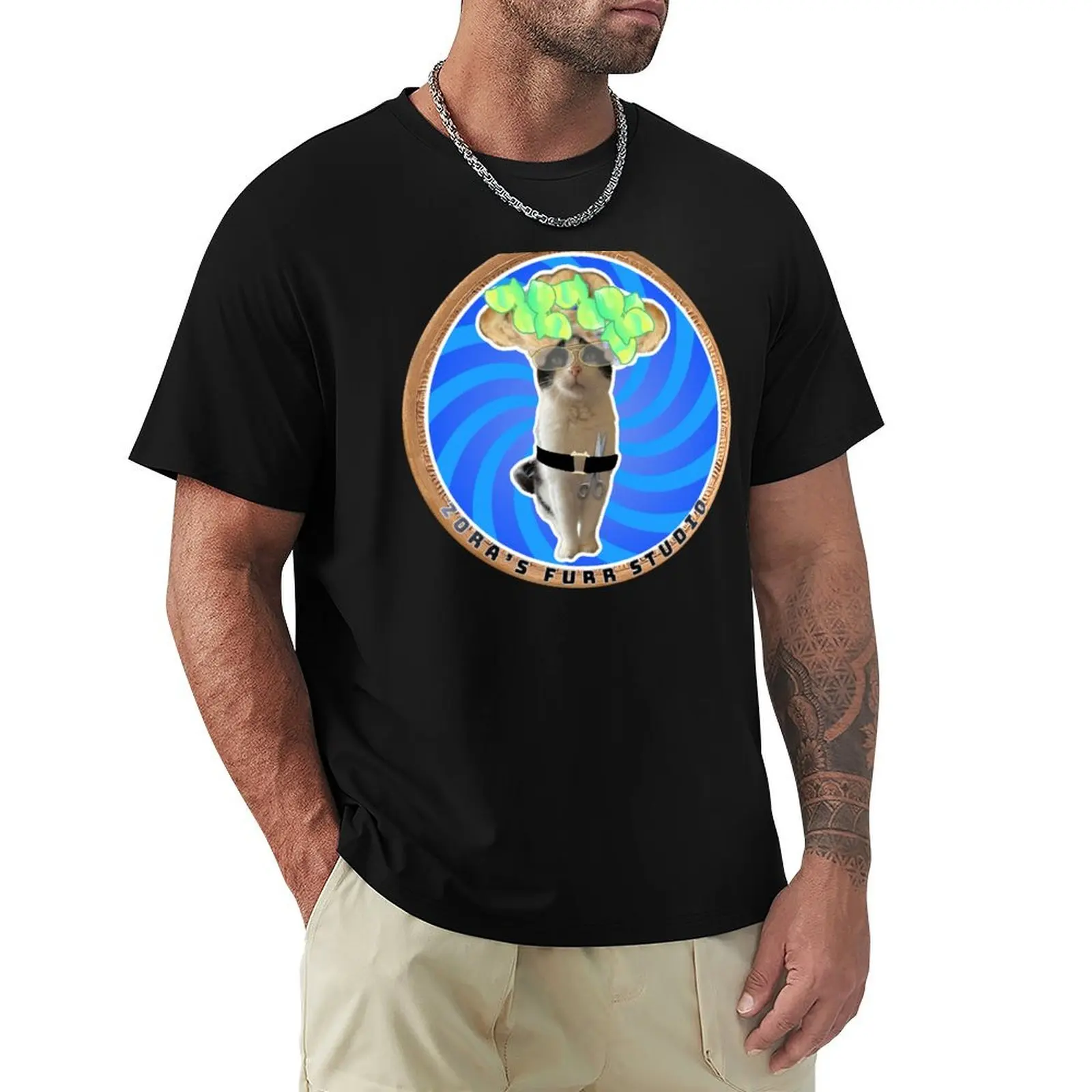 Zora’s Furr Studio T-Shirt Comfortable Work Wear Tee