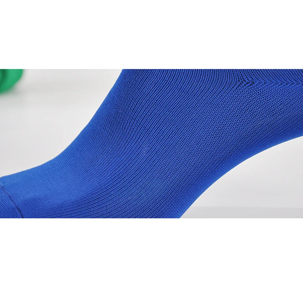 

Мужские противоскользящие футбольные носки для подростков, длинные черные однотонные дышащие футбольные спортивные спортивные носки, чулки