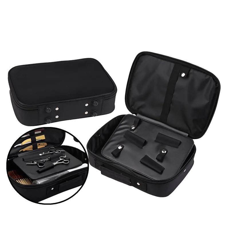 

1pc Salon Tool Storage Bags Scissor Bag Beauty Carrying Case Portable Makeup Box Hair Styling Products Sorting Handbag