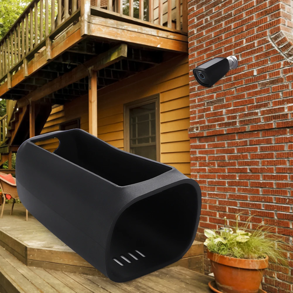 2/3/4/6Pcs Security Camera Protective Case Anti-fall Silicone Weather-Resistant Camera Cover Anti-scratch for Eufycam 3