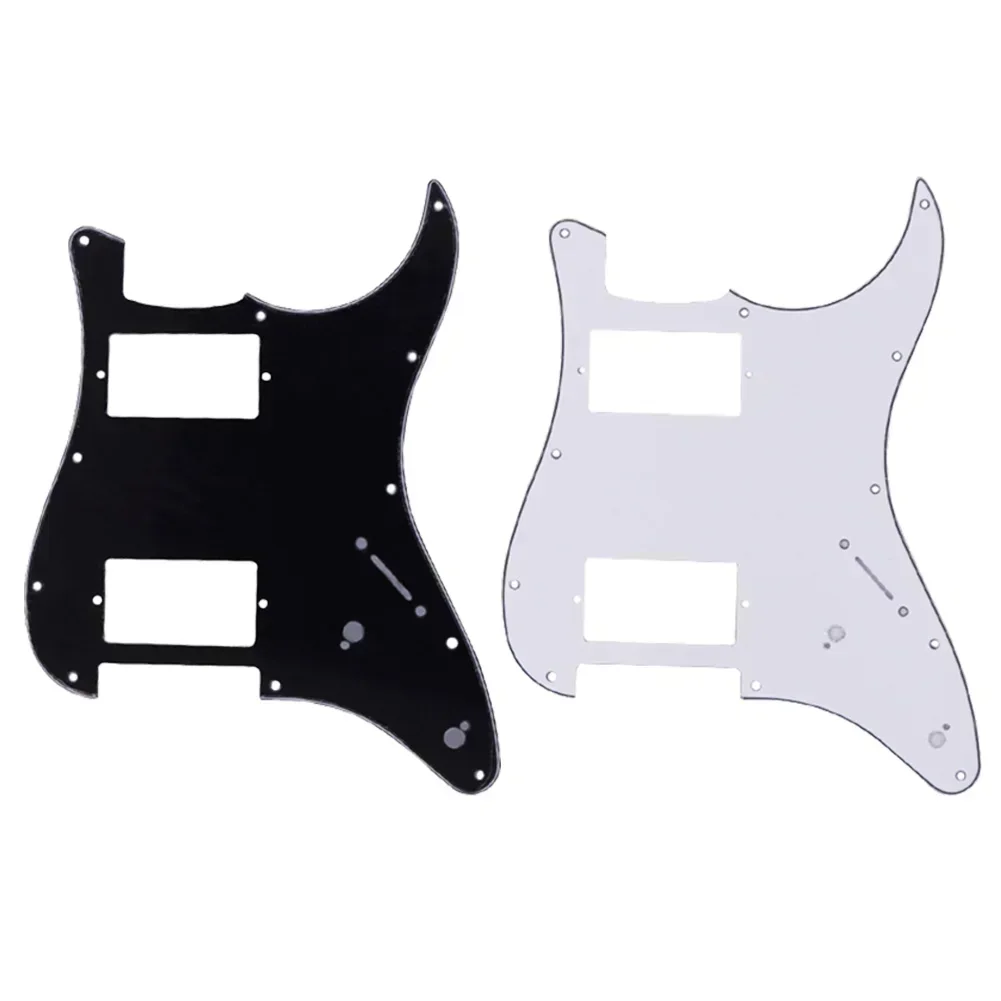 Guitar Scratch Plate Guitar Pickguard White Fit For ST SQ Style Guitar HH Guitar Pickguard High Quality Material