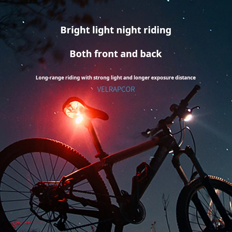 Bike Front Light USB-C Rechargeable for Night Riding, 1500mAh 4-8H Runtime, 4 Modes IPX4 Waterproof Cycling Light, High Brightness Beam with Battery Display,  Auto Sensor for MTB/Road/Mountain Bikes‌