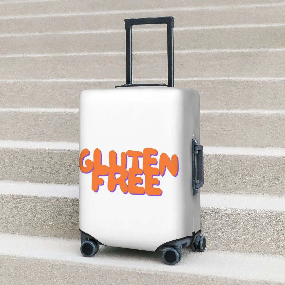 

Gluten Free Suitcase Cover Protection Elastic Travel Luggage Protector Covers for 18-32 Inch