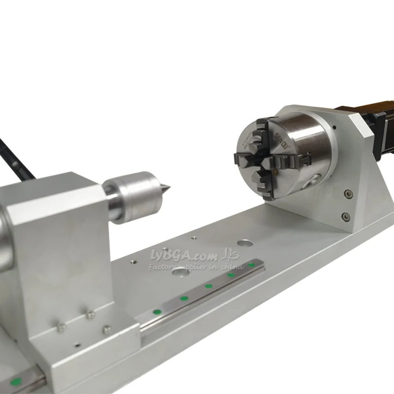 Planetary Gearbox 4Th Axis Guide Rail Center Height 80Mm Feed 292.5Mm Baseboard 600Mm Nema23 60 Servo Driver Reduction Ratio 1:5