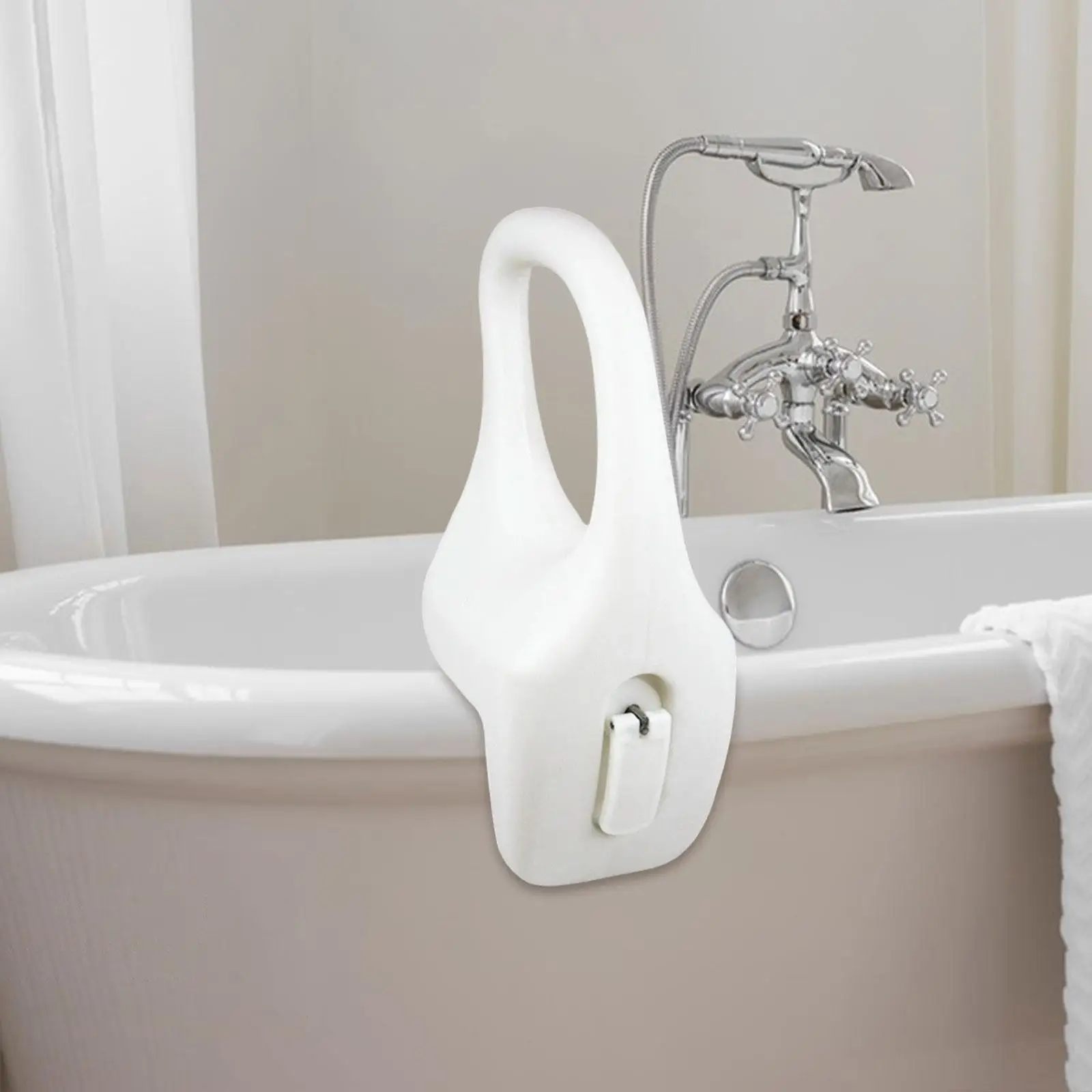 

Bathtub Handle Grab Bar Practical Easy Installation Safety Handrail Support