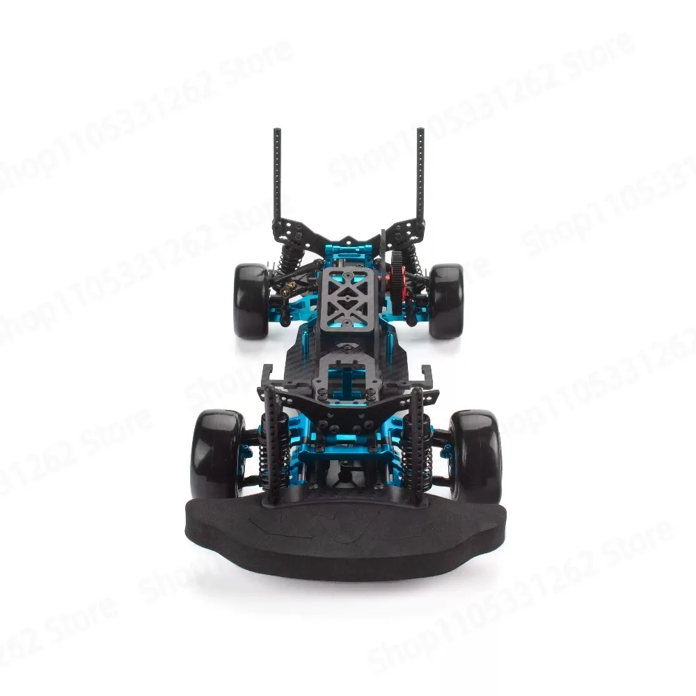 1/10 M-Size RC Drift Car Frame, Center Rear Drive KIT Version P70381