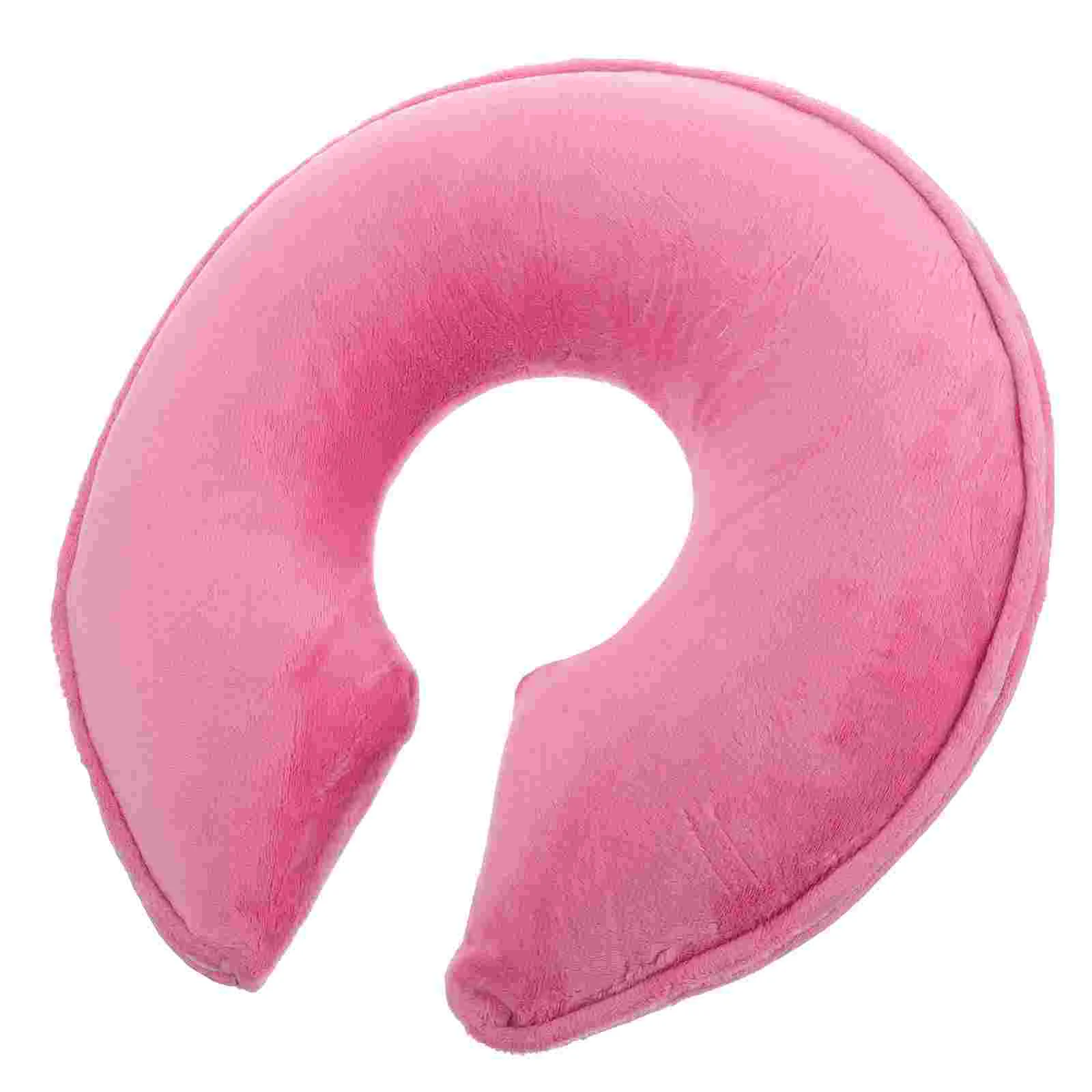 

Neck Pillow Travel Pillows for Airplanes Sleep Cervical Traveling Rosy Memory Foam