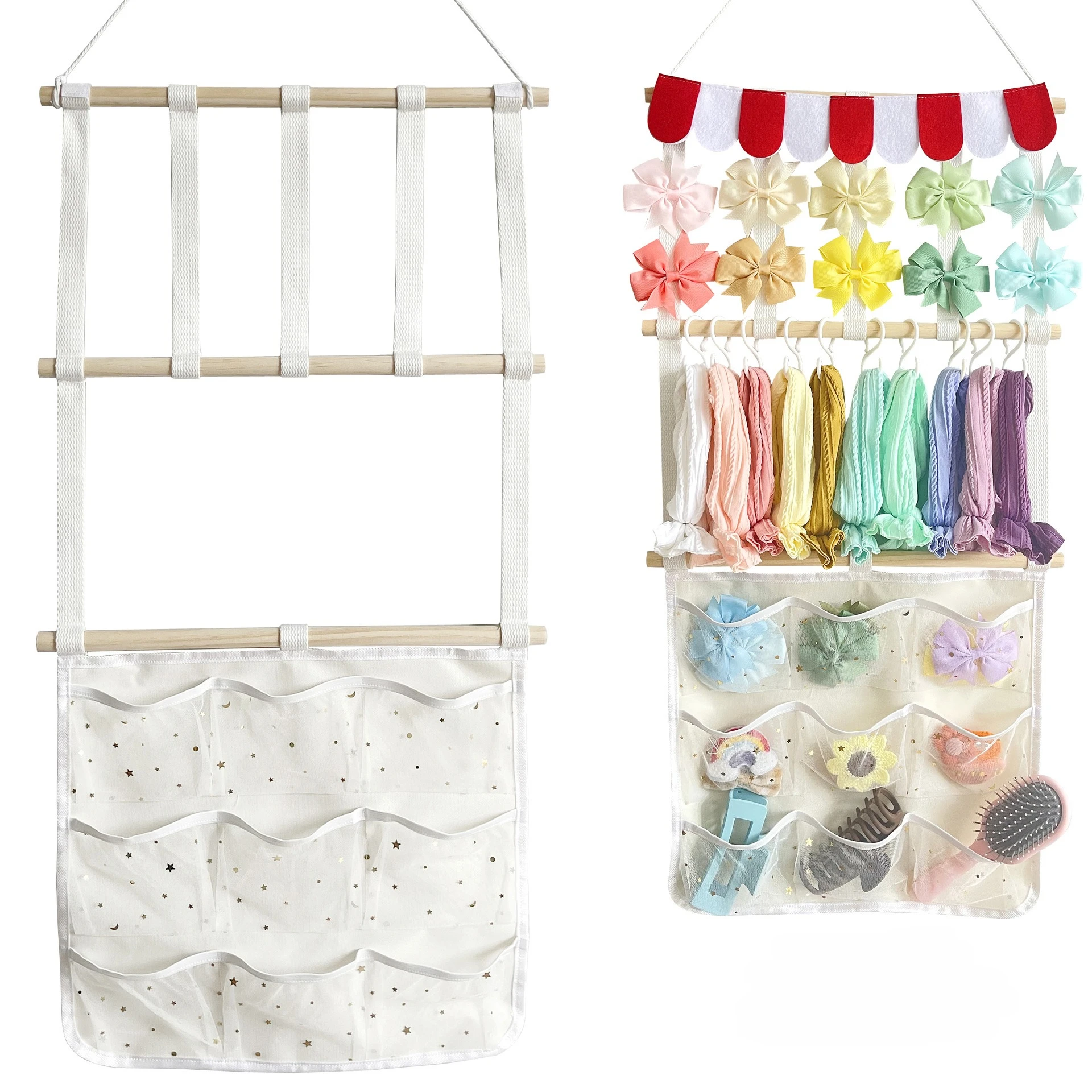 Baby Nursery Hooks - 1Pc Hair Bows Holder Headband Organizer