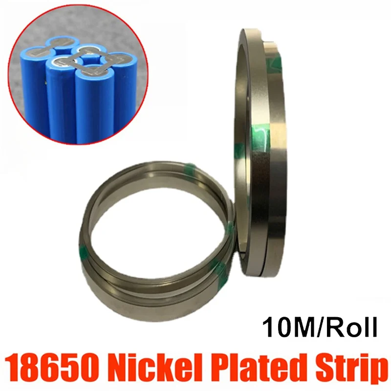 10 Meter Nickel Strip For 18650 Battery Spot Welding Machine Welder Equipment Nickel Belt For Battery Packs