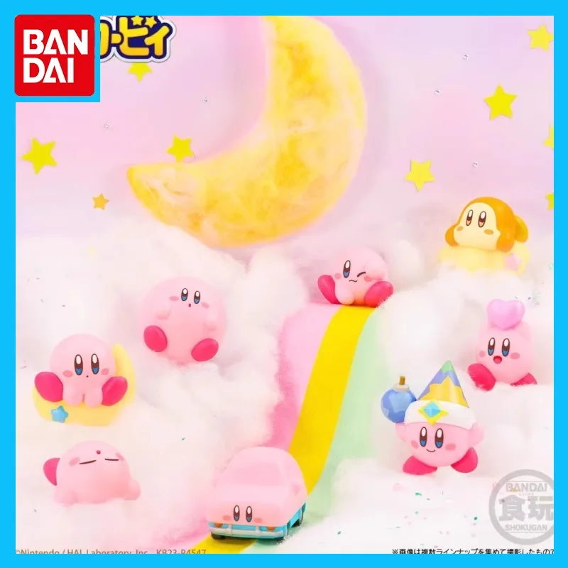 

BANDAI Kirby Kirby's Dream Land Kirby Friends PVC EX CASHAPON Gifts for Children Original Anime Action Figure Model Toys