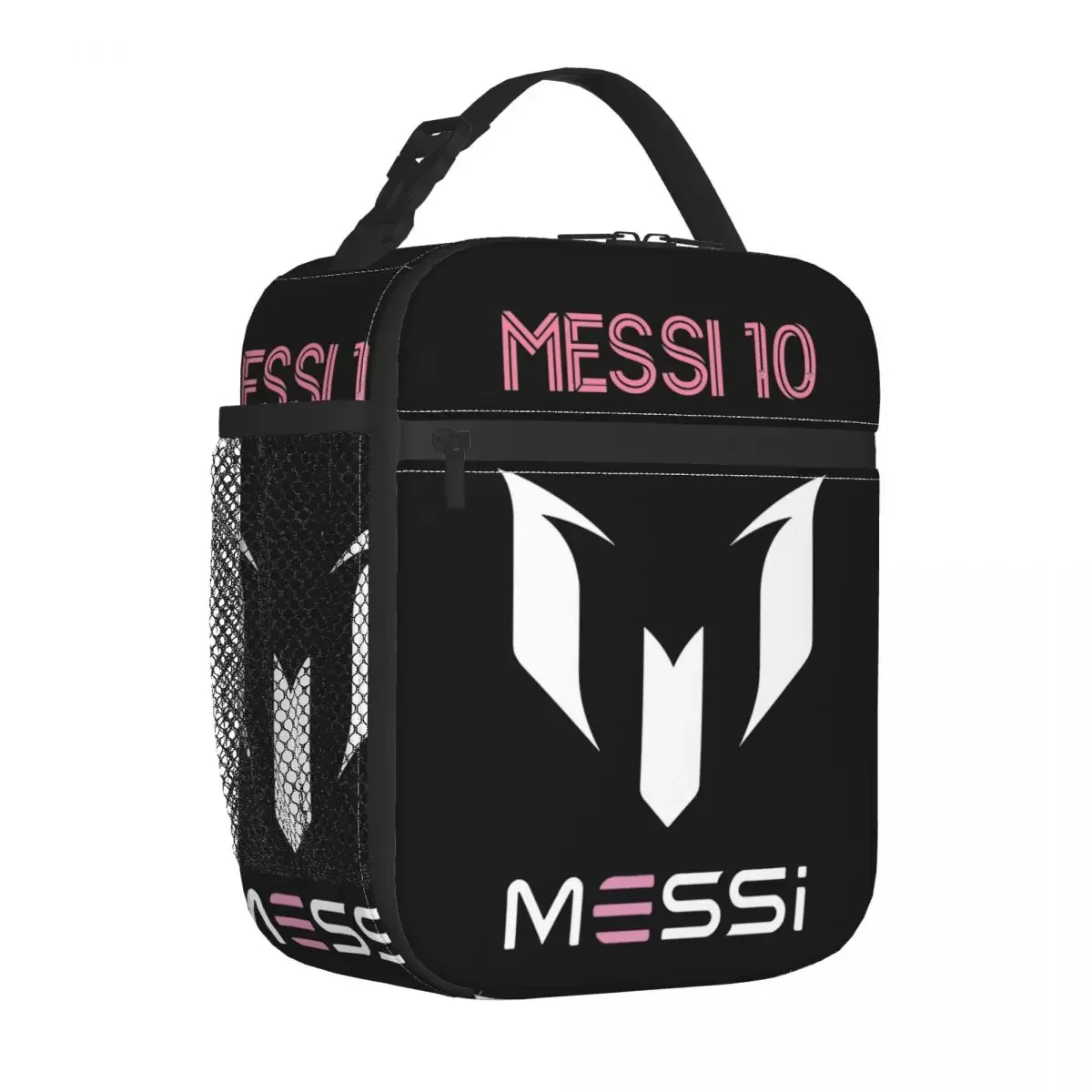 Messis 10 Football Argentina Insulated Lunch Bag Food Container Portable Thermal Cooler Lunch Boxes For School Office