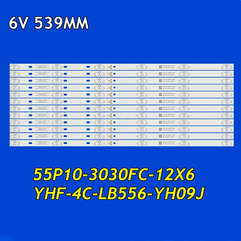 Фонарь для подсветки телевизора 55AC712 55C715 55C717 55C716 55C815 55C78 55D6B6CZ54016, фонарь 55p10-30fc-12x6