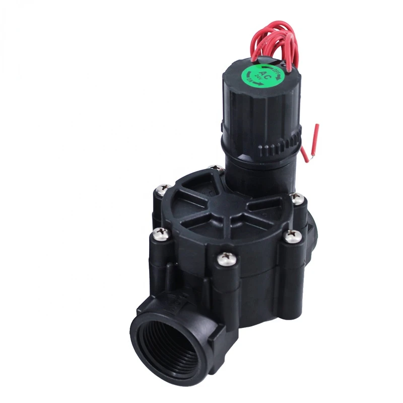 

100D 1" irrigation system solenoid valve plastic landscape agriculture magnetic pulse 1inch DN25 AC 24v 220 110 DC 12V Latching