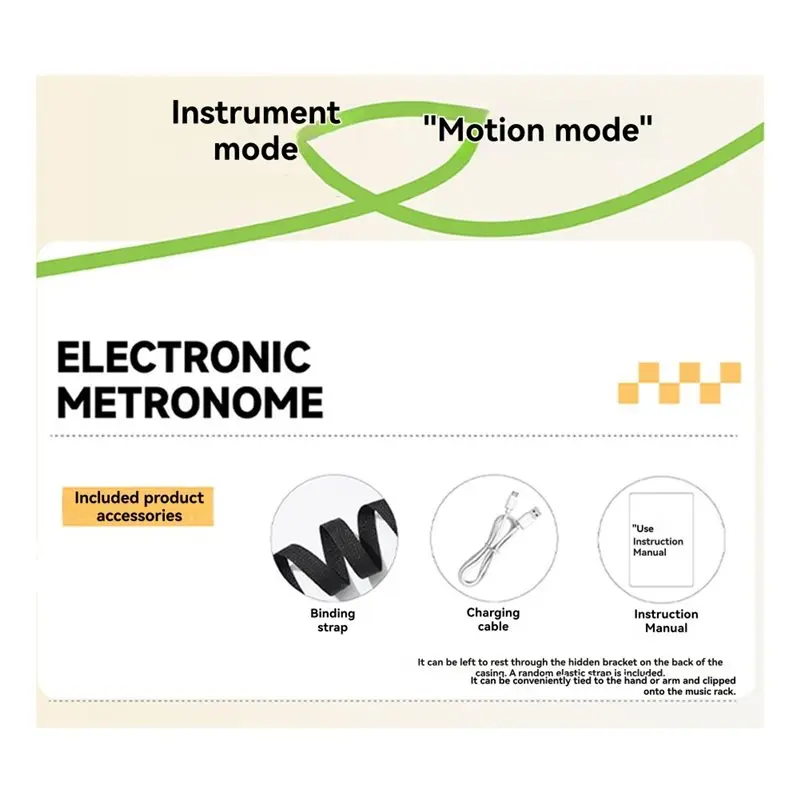【PROMOTION】Metronome,Jogging, Workouts & Rhythm Training Dual-Tempo Metronome For Music&Running-Portable, Built-In Clip