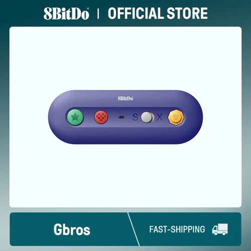 Adaptador inalámbrico 8bitDo GBros para NES SNES SF-C Classic Edition Wii Classic para Switch Gamecube