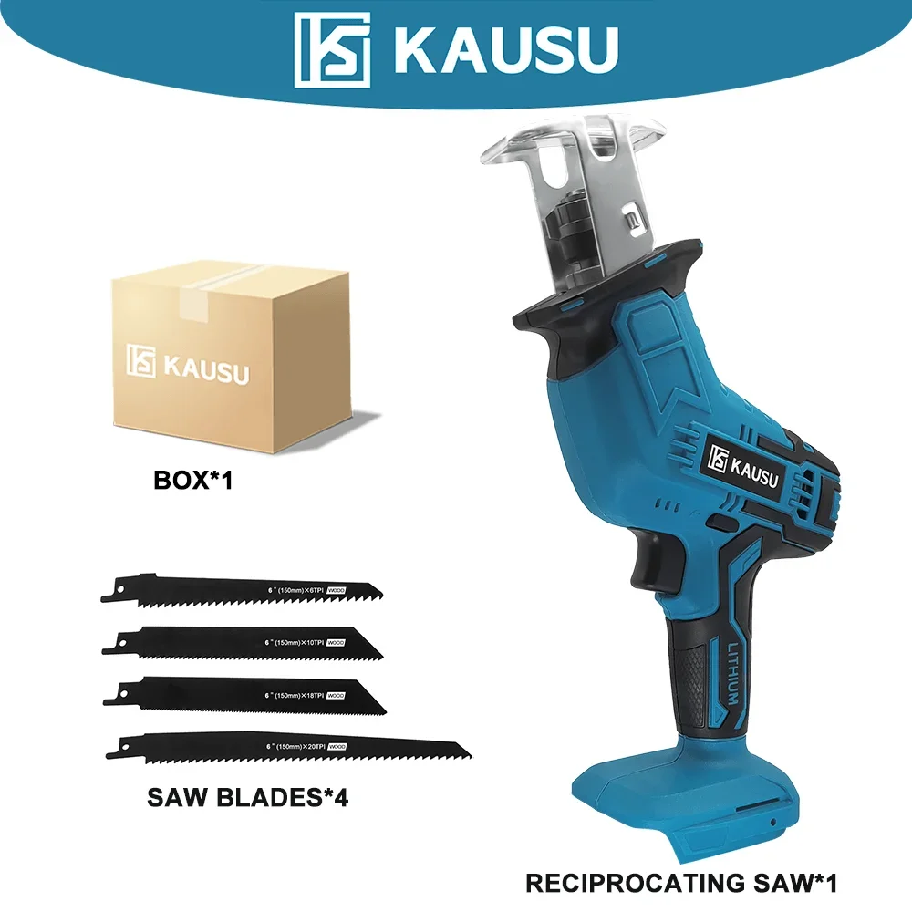 

Cordless Electric Reciprocating Saw Handsaw Saber Cutter Multifunctional Cutting Power Tool For Makita 18V Battery(No Battery)